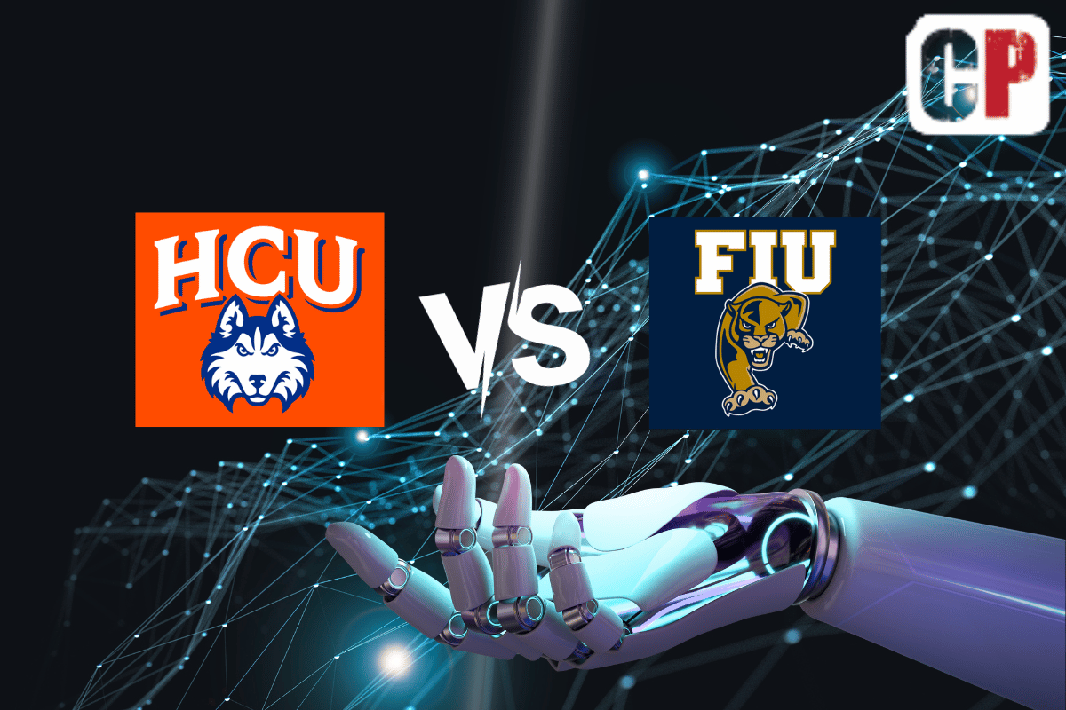 Houston Christian Huskies at FIU Golden Panthers AI NCAA Basketball Prediction 11/15/2023