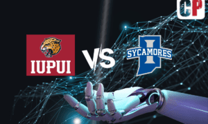 IUPUI Jaguars at Indiana State Sycamores AI NCAA Basketball Prediction 11/14/2023