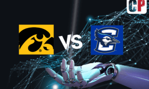 Iowa Hawkeyes at Creighton Bluejays AI NCAA Basketball Prediction 11/14/2023