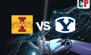 Iowa State Cyclones at BYU Cougars AI NCAA Football Prediction 11/11/2023
