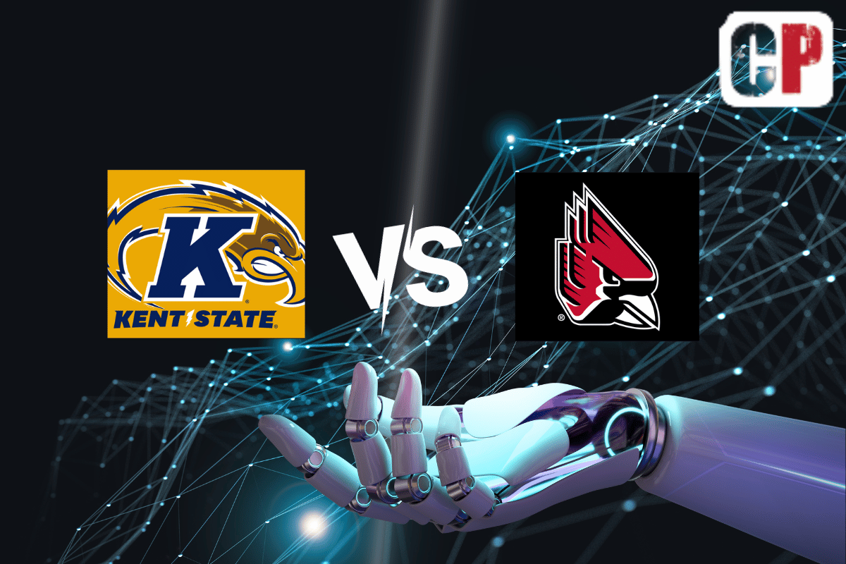 Kent State Golden Flashes at Ball State Cardinals AI NCAA Football Prediction 11/18/2023