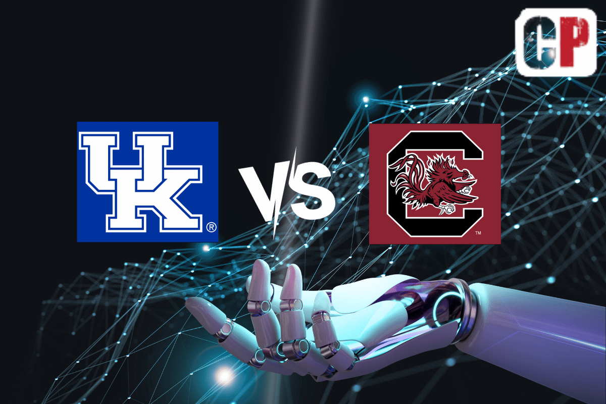 Kentucky Wildcats at South Carolina Gamecocks AI NCAA Football Prediction 11/18/2023