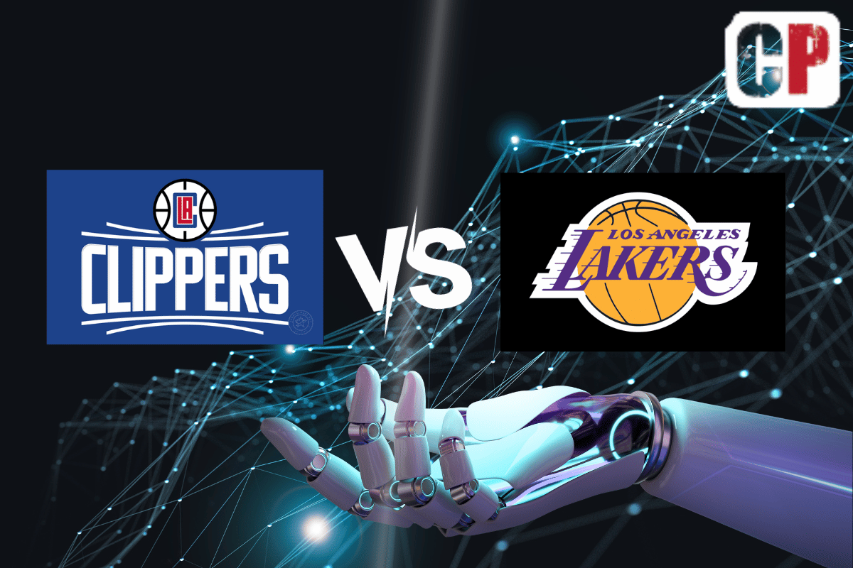 Los Angeles Clippers at Los Angeles Lakers AI NBA Prediction 11/1/2023