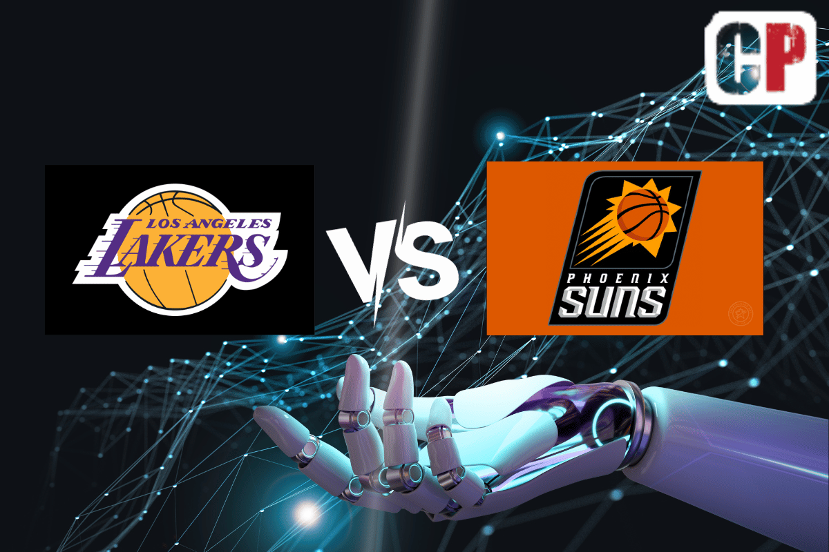 Los Angeles Lakers at Phoenix Suns AI NBA Prediction 11/10/2023