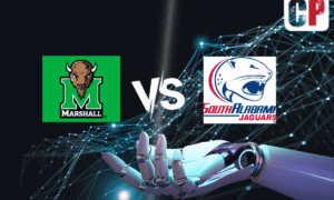 Marshall Thundering Herd at South Alabama Jaguars AI NCAA Football Prediction 11/18/2023