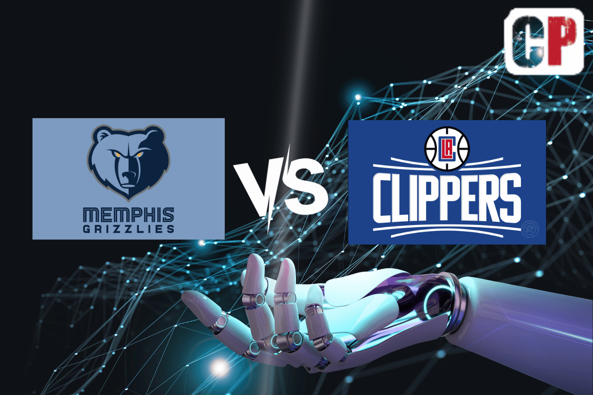 Memphis Grizzlies at Los Angeles Clippers AI NBA Prediction 11/12/2023