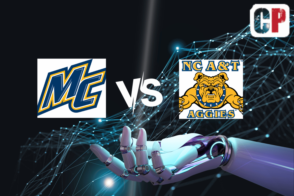 Merrimack College Warriors at North Carolina A&T Aggies Pick, NCAA Basketball Prediction, Preview & Odds 11/22/2023