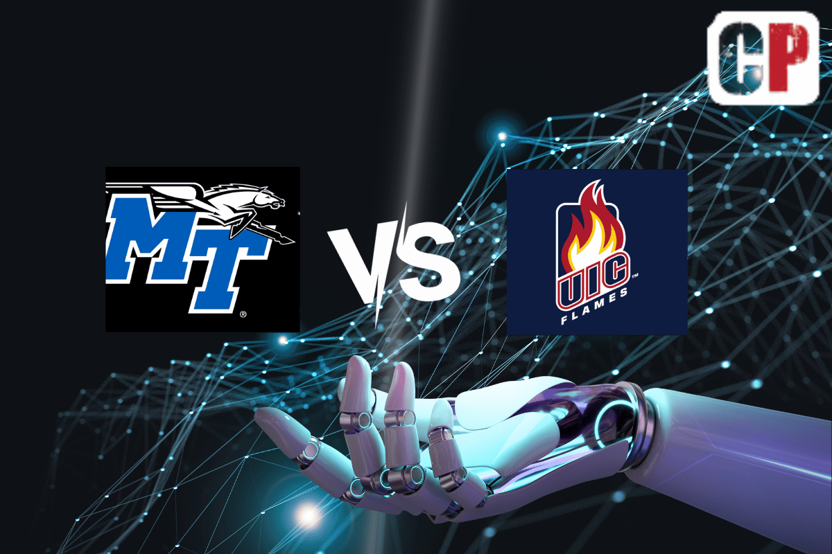 Middle Tennessee Blue Raiders at UIC Flames Pick, NCAA Basketball Prediction, Preview & Odds 11/24/2023