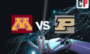 Minnesota Golden Gophers at Purdue Boilermakers AI NCAA Football Prediction 11/11/2023
