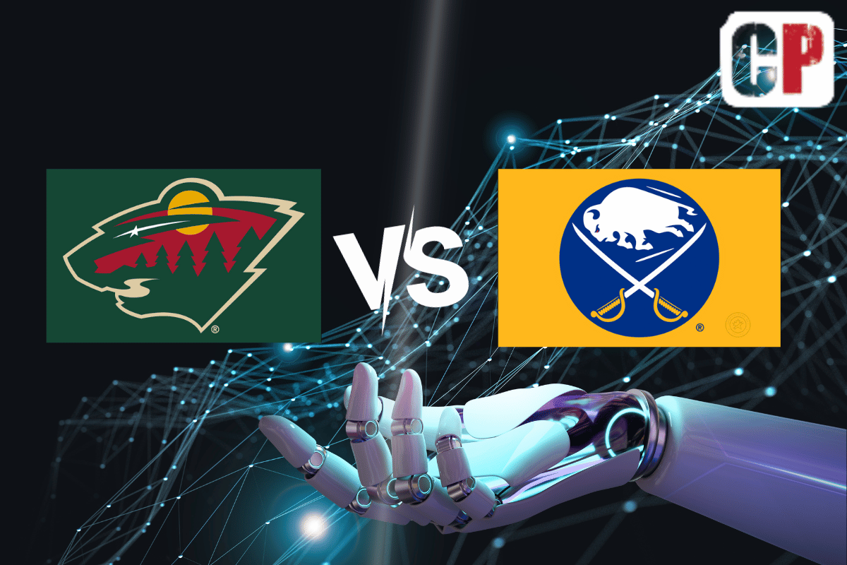 Minnesota Wild at Buffalo Sabres AI NHL Prediction 11/10/2023
