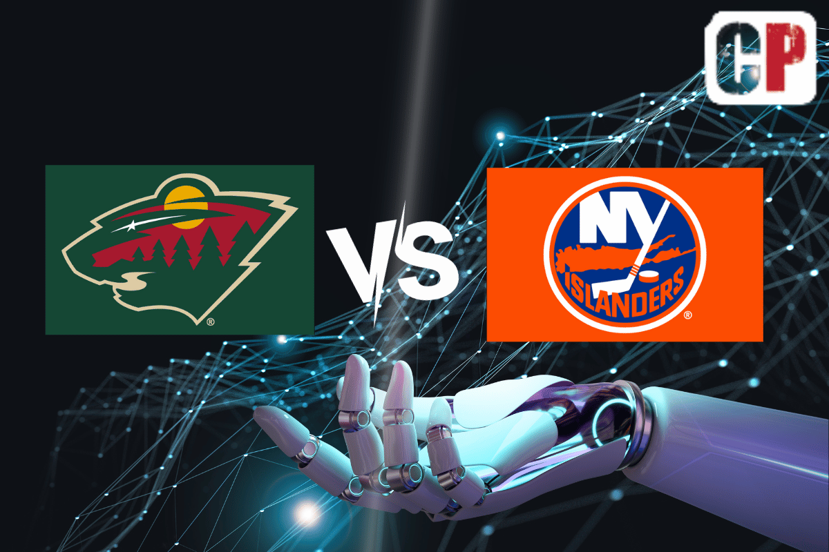 Minnesota Wild at New York Islanders AI NHL Prediction 11/7/2023