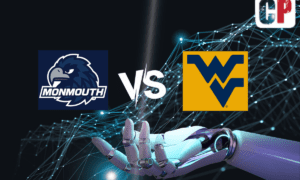 Monmouth Hawks at West Virginia Mountaineers AI NCAA Basketball Prediction 11/10/2023