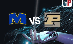 Morehead State Eagles at Purdue Boilermakers AI NCAA Basketball Prediction 11/10/2023