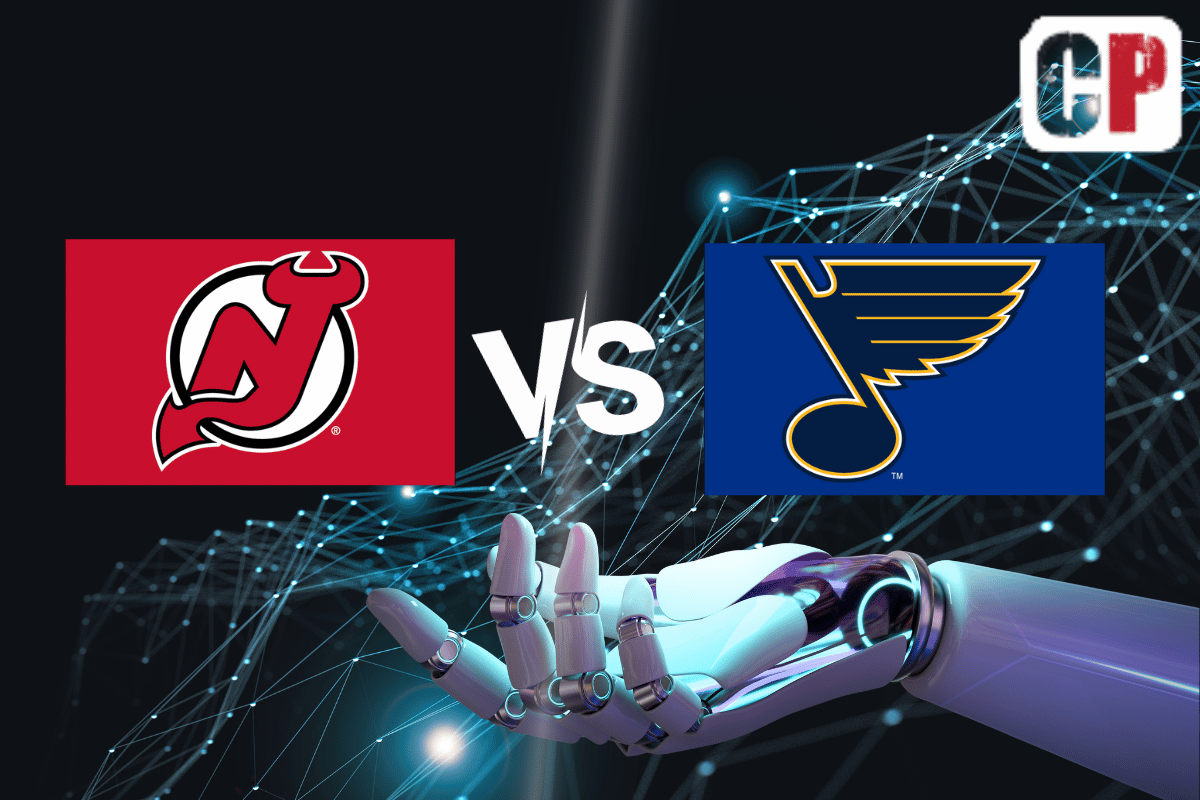 New Jersey Devils at St. Louis Blues AI NHL Prediction 11/3/2023