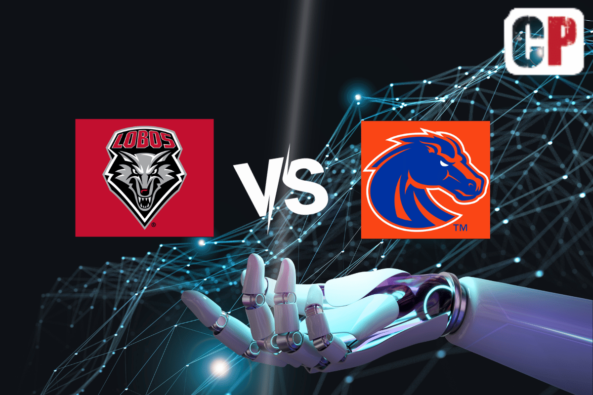 New Mexico Lobos at Boise State Broncos AI NCAA Football Prediction 11/11/2023