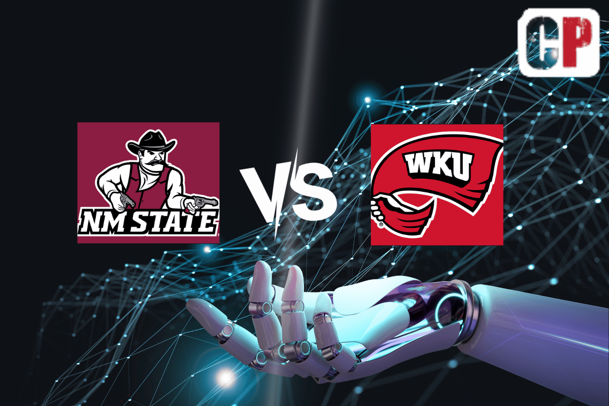 New Mexico State Aggies at Western Kentucky Hilltoppers AI NCAA Football Prediction 11/11/2023