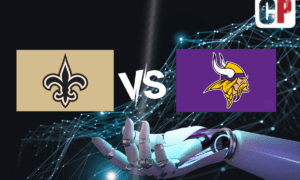 New Orleans Saints at Minnesota Vikings AI NFL Prediction 11/12/2023