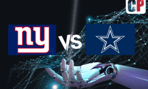 New York Giants at Dallas Cowboys AI NFL Prediction 11/12/2023