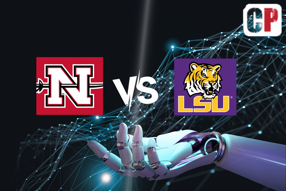 Nicholls Colonels at LSU Tigers AI NCAA Basketball Prediction 11/10/2023