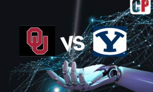 Oklahoma Sooners at BYU Cougars AI NCAA Football Prediction 11/18/2023