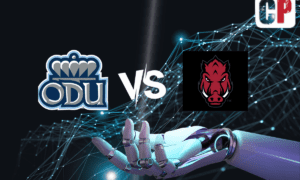 Old Dominion Monarchs at Arkansas Razorbacks AI NCAA Basketball Prediction 11/13/2023