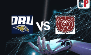Oral Roberts Golden Eagles at Missouri State Bears AI NCAA Basketball Prediction 11/13/2023