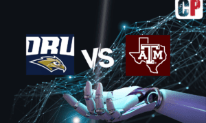 Oral Roberts Golden Eagles at Texas A&M Aggies Pick NCAA Basketball Prediction 11/17/2023