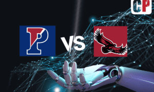 Penn Quakers at Saint Joseph's Hawks AI NCAA Basketball Prediction 11/10/2023