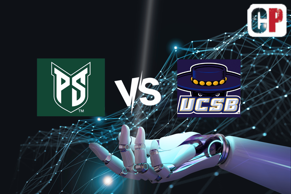 Portland State Vikings at UC Santa Barbara Gauchos AI NCAA Basketball Prediction 11/9/2023