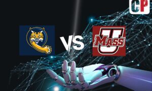 Quinnipiac Bobcats at Massachusetts Minutemen AI NCAA Basketball Prediction 11/13/2023