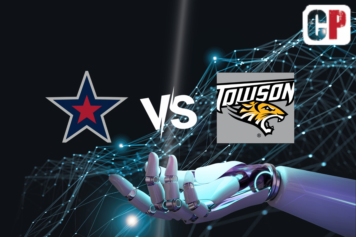 Robert Morris Colonials at Towson Tigers AI NCAA Basketball Prediction 11/12/2023