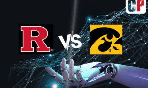 Rutgers Scarlet Knights at Iowa Hawkeyes AI NCAA Football Prediction 11/11/2023