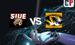 SIUE Cougars at Missouri Tigers AI NCAA Basketball Prediction 11/13/2023
