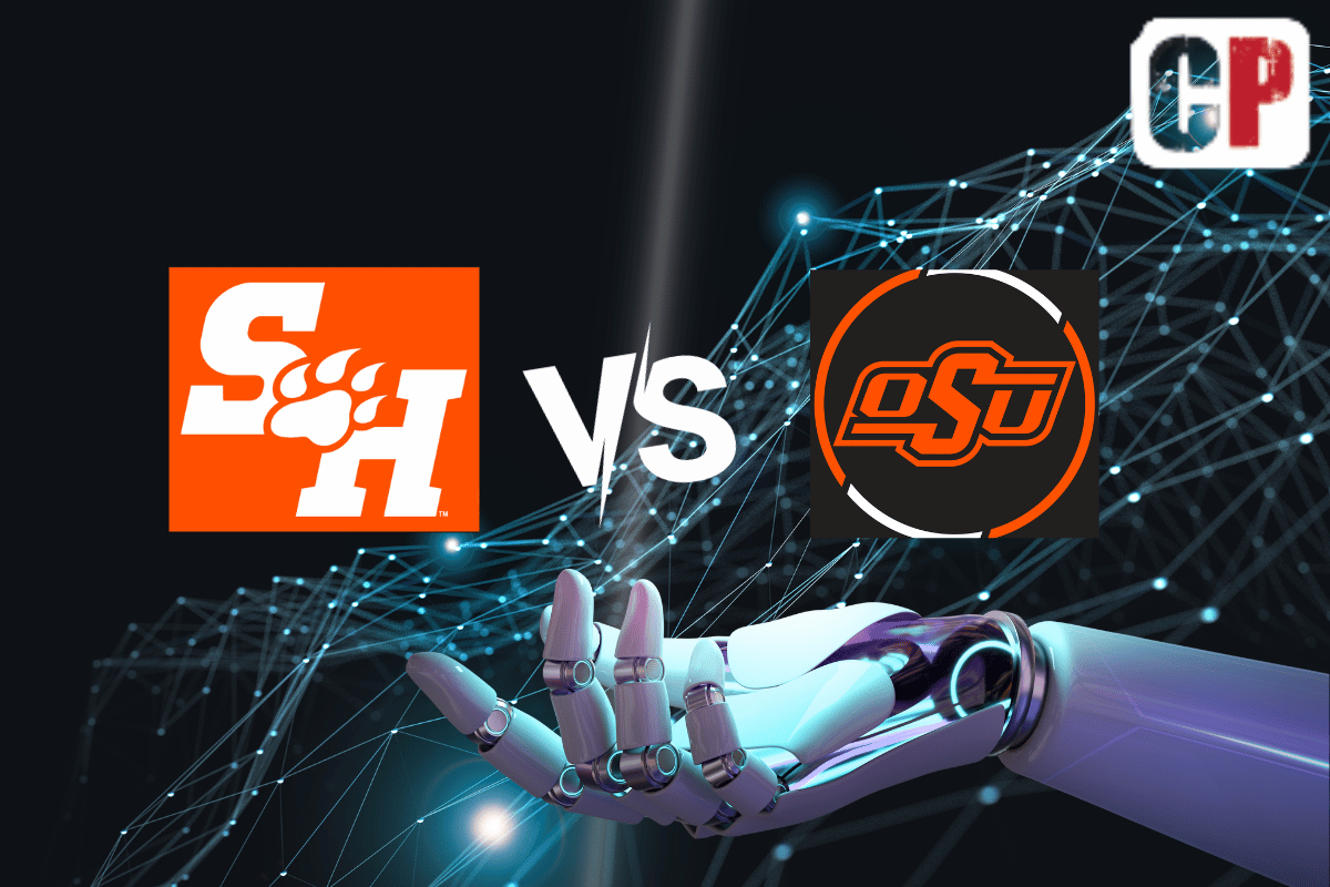 Sam Houston State Bearkats at Oklahoma State Cowboys AI NCAA Basketball Prediction 11/12/2023
