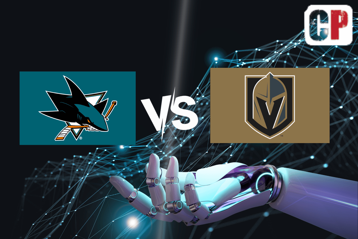 San Jose Sharks at Vegas Golden Knights AI NHL Prediction 11/10/2023