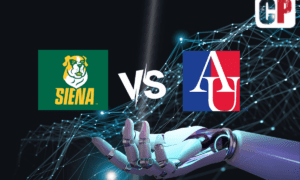 Siena Saints at American Eagles AI NCAA Basketball Prediction 11/13/2023