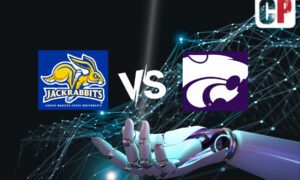 South Dakota State Jackrabbits at Kansas State Wildcats AI NCAA Basketball Prediction 11/13/2023