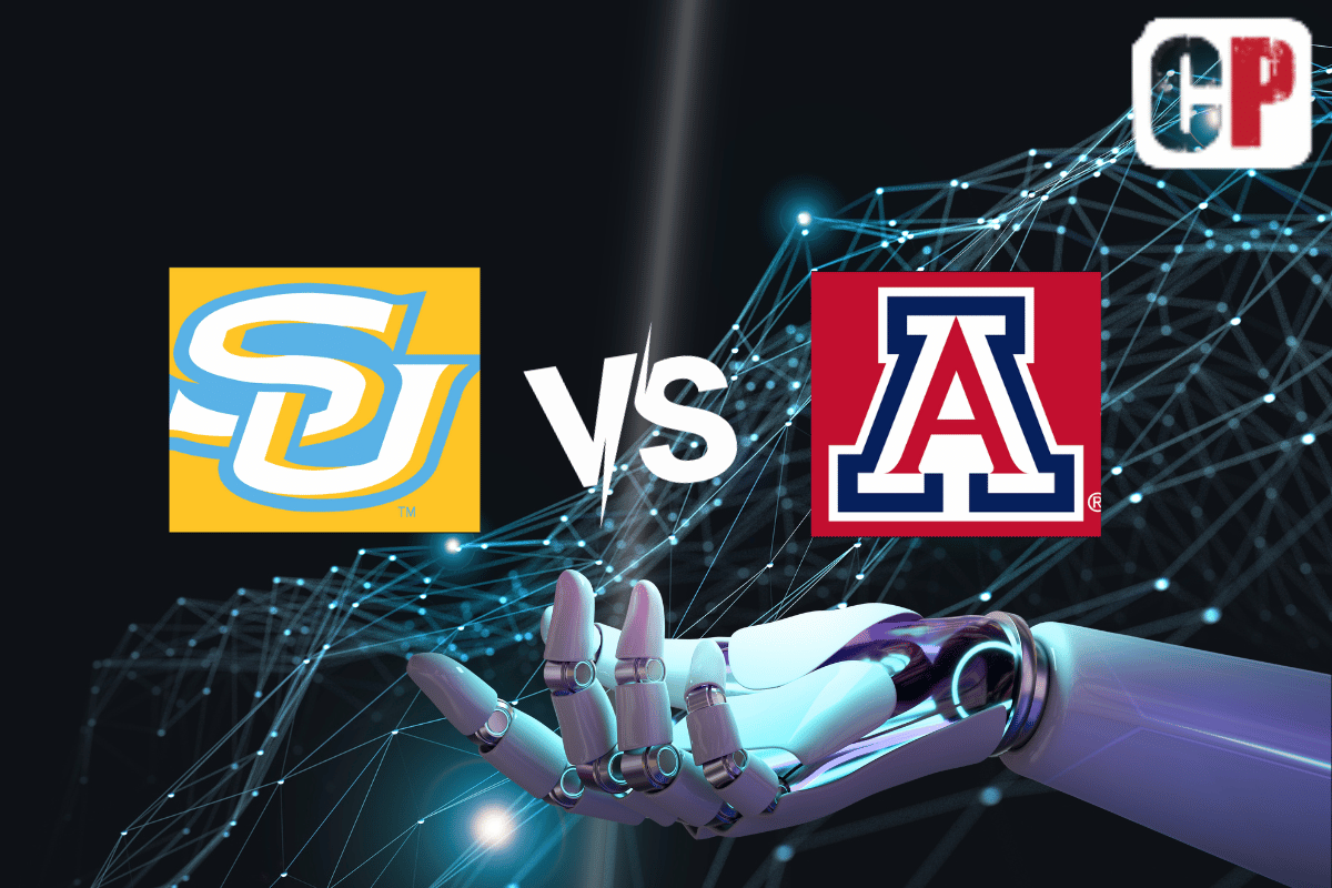 Southern Jaguars at Arizona Wildcats AI NCAA Basketball Prediction 11/13/2023