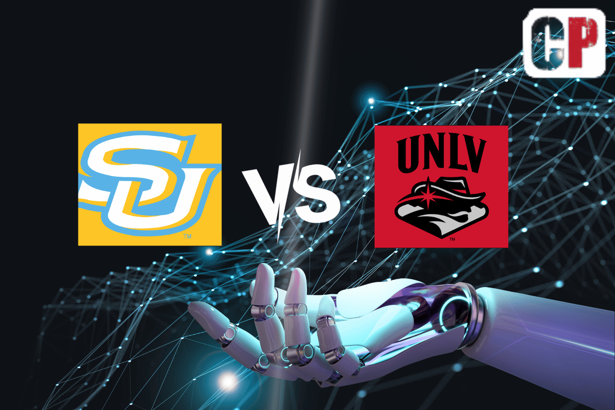 Southern Jaguars at UNLV Runnin’ Rebels AI NCAA Basketball Prediction 11/8/2023