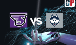 Stonehill Skyhawks at Connecticut Huskies AI NCAA Basketball Prediction 11/11/2023