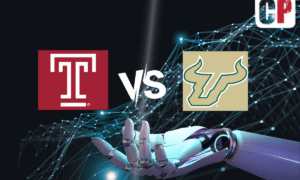 Temple Owls at South Florida Bulls AI NCAA Football Prediction 11/11/2023