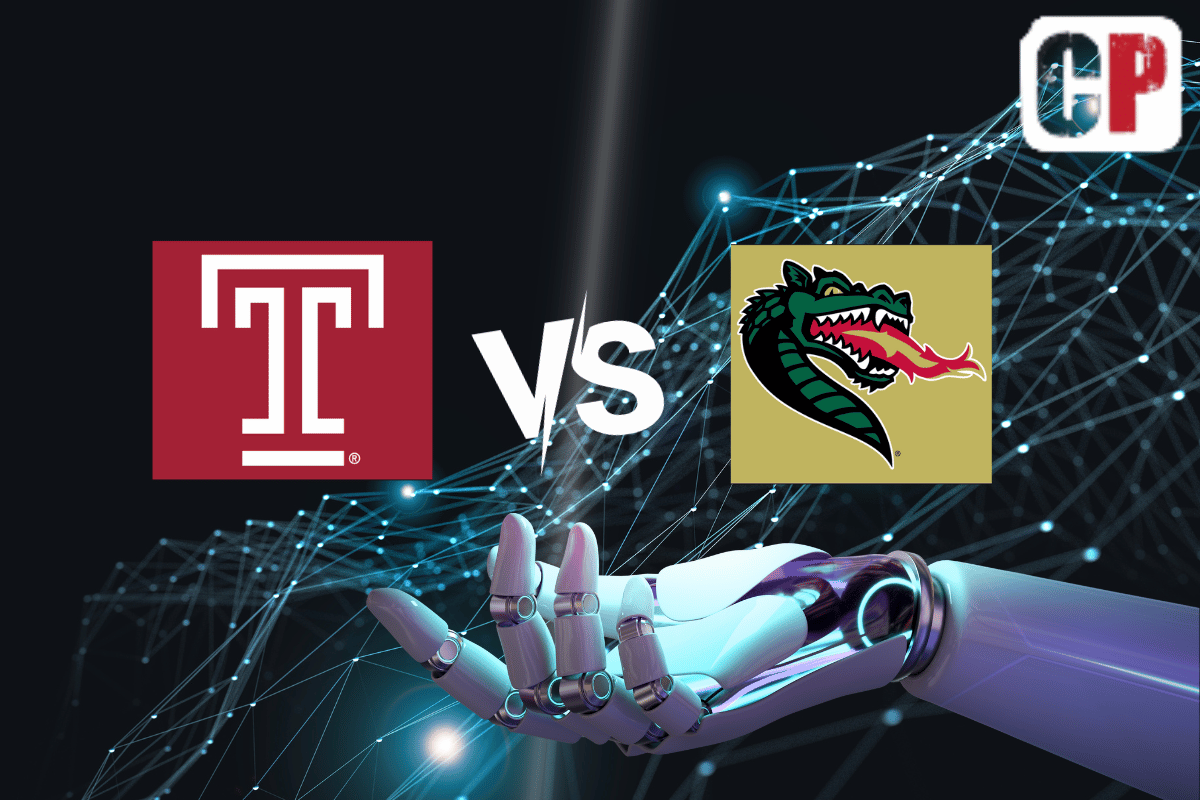 Temple Owls at UAB Blazers AI NCAA Football Prediction 11/18/2023