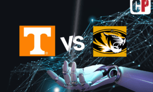 Tennessee Volunteers at Missouri Tigers AI NCAA Football Prediction 11/11/2023
