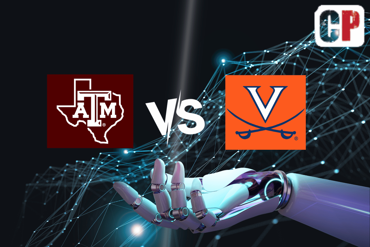 Texas A&M Aggies at Virginia Cavaliers Pick, NCAA Basketball Prediction, Preview & Odds 11/29/2023