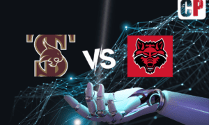Texas State Bobcats at Arkansas State Red Wolves AI NCAA Football Prediction 11/18/2023