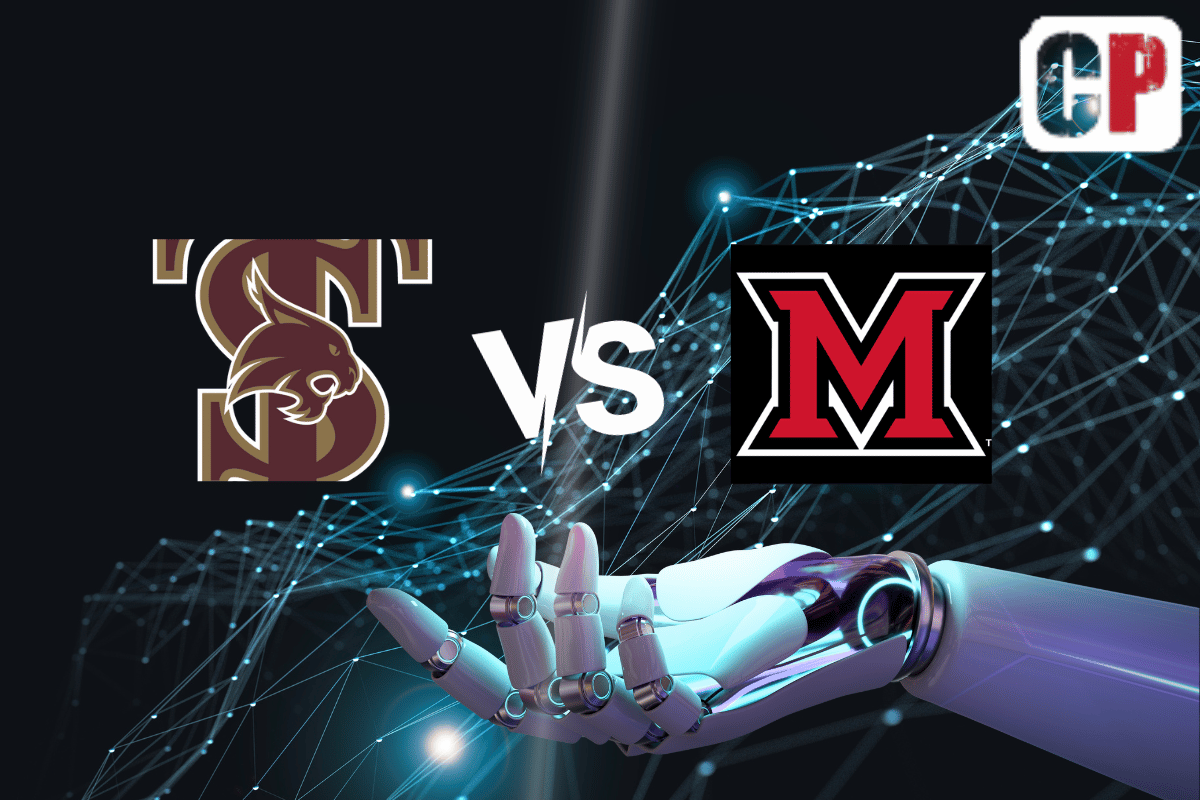 Texas State Bobcats at Miami (OH) RedHawks AI NCAA Basketball Prediction 11/11/2023