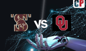 Texas State Bobcats at Oklahoma Sooners AI NCAA Basketball Prediction 11/14/2023