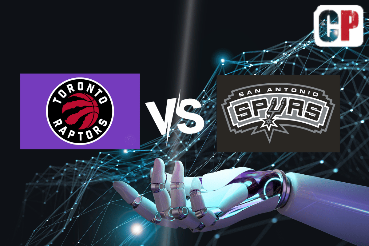 Toronto Raptors at San Antonio Spurs AI NBA Prediction 11/5/2023