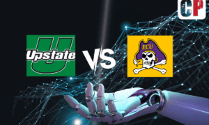 USC Upstate Spartans at East Carolina Pirates AI NCAA Basketball Prediction 11/15/2023