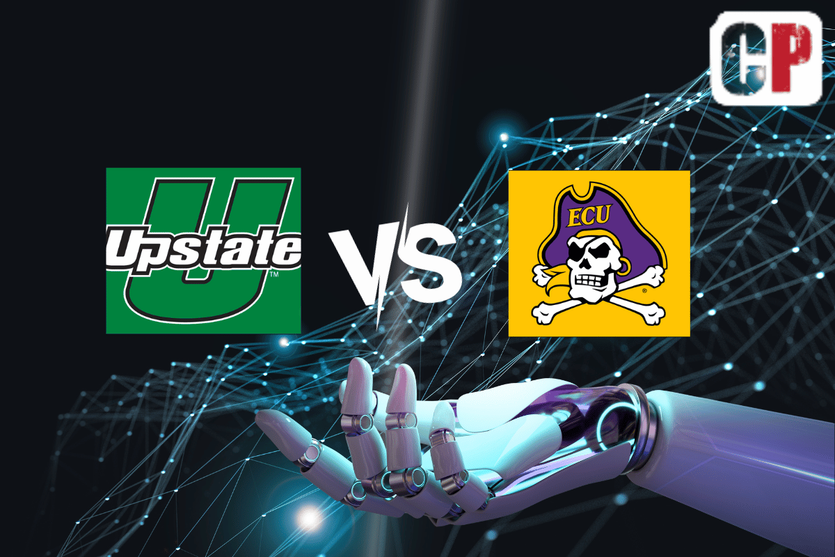 USC Upstate Spartans at East Carolina Pirates AI NCAA Basketball Prediction 11/15/2023